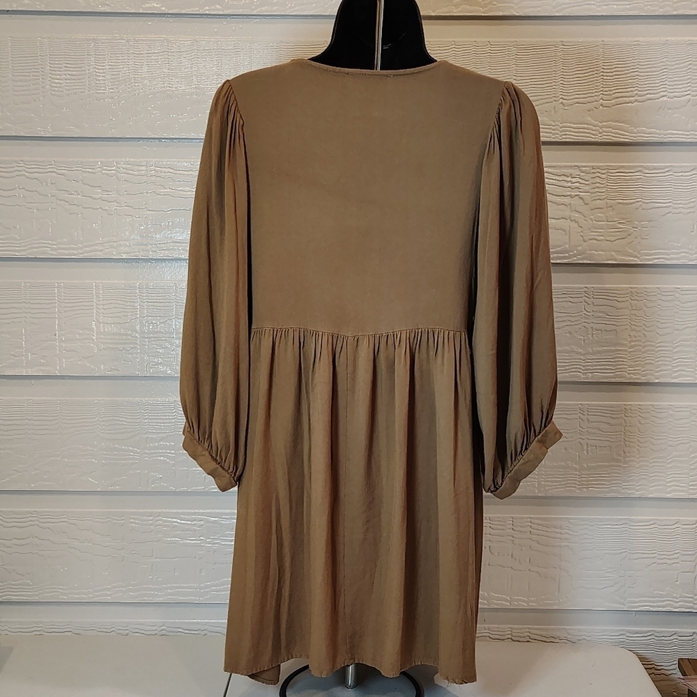 UMGEE‎ SZ LG WOMENS BOHO EMBROIDERED TRIBAL DRESS FESTIVAL PRARIE PEASENT - Picture 5 of 7